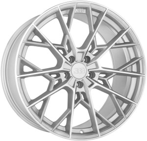 Big Baller Brand H164 Z10 Wheels Rims 20x10.5 5x115 Silver With Machined Face 25mm | H164-Z10-1914