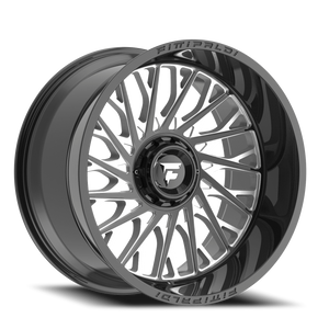 Fittipaldi Offroad Fa08Bm Wheel 20x10 8x170 Gloss Black Milled -19mm | FA08-20108170N19BM