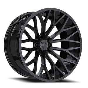 DOORBUSTER PRICING! - Tis 566B Wheel 17x9 6x139.7 Gloss Black 18mm - FREE T-SHIRT INCLUDED! | 566B-7908318