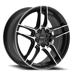 Motiv 434Mb Matic Wheel 18x7.5 5x114.3 & 5x120 Black Machined 40mm | 434MB-8755740