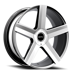 Motiv 439C Wheel 24x9.5 5x115 & 5x120 Chrome 15mm | 439C-24955515