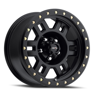 Vision Manx 398 Wheel 15x8 5x139.7 Matte Black -19mm | 398-5885MB-19