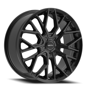 Motiv 441B Wheel 16x7.5 5x100 & 5x114.3 Gloss Black 40mm | 441B-6751840
