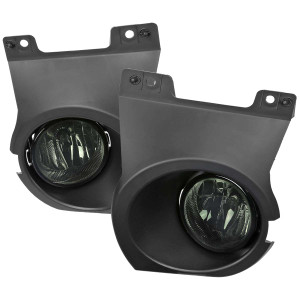 Spec-D Fog Lights w/ Smoked Lens With Wiring Kit | SPE LF-F15011GOEM-HZ