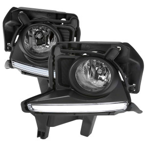 Spec-D Fog Lights w/ Clear Lens | SPE LF-HLDR15CDRL-HZ