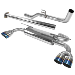 Spec-D Catback Exhaust w/ Burnt Tip | SPE MFCAT2-GEN092T-SD