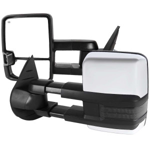 Spec-D Chrome Heated Power Towing Mirror w/ LED Turn Signal | SPE RMX-SIV07G2GLEDHP-FS