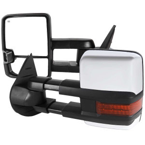 Spec-D Chrome Heated Power Towing Mirror w/ LED Turn Signal | SPE RMX-SIV07G2LEDHP-FS