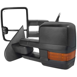 Spec-D Heated Black Texture Power Towing Mirrors | SPE RMX-SIV14G3HP-TS-FS