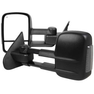 Spec-D Heated Black Power Towing Mirrors | SPE RMX-SIV14GLEDH-P-FS