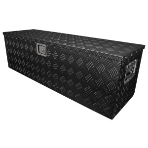 Spec-D Black 49x15x15 Aluminum Toolbox | SPE TBOX-ALM14BK