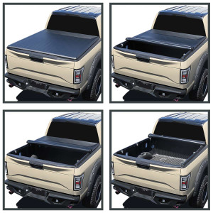 Spec-D 6 Foot 6 Inch Tonneau Cover | SPE TCR2-SIV14-65-MP