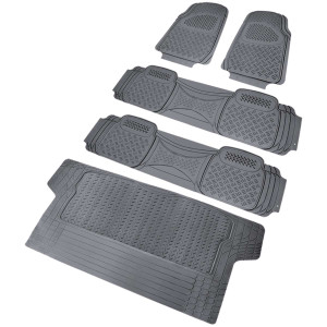 Spec-D Grey PVC Floor Mats | SPE MAT-4201GRY
