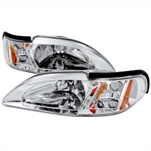 Spec-D Headlight with Corner Light w/ Crystal Housing | SPE 2LCLH-MST94-TM