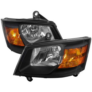 Spec-D Black Headlights | SPE 2LH-CAR08JM-RS