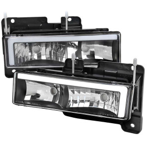 Spec-D Headlights w/ Black Housing | SPE LH-C1088JM-G3-RS