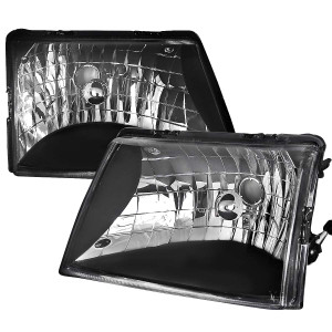 Spec-D Euro Headlights w/ Black Housing | SPE LH-RAN98JM-ABM