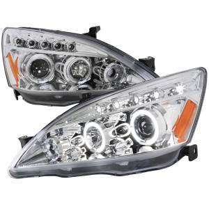 Spec-D Chrome Halo Projector Headlights | SPE 2LHP-ACD03-TM