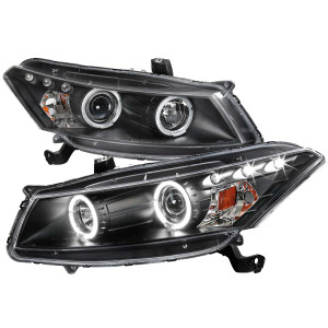 Spec-D Halo Projector Headlight w/ Black Housing | SPE 2LHP-ACD082JM-TM