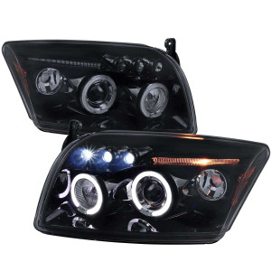 Spec-D Smoked Halo Projector Headlights | SPE 2LHP-CAL06G-TM