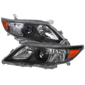 Spec-D Black Projector Headlights | SPE 2LHP-CAM10JM-RS