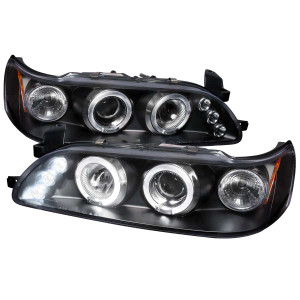 Spec-D Black Halo Projector Headlights | SPE 2LHP-COR93JM-TM