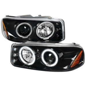 Spec-D Black Projector Headlight | SPE 2LHP-DEN00BK-TM