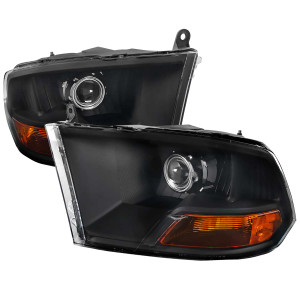 Spec-D Projector Headlight w/ Black Housing | SPE 2LHP-DGP09JM-RS