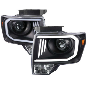Spec-D Projector Headlight w/ Black Housing | SPE 2LHP-F15009JM-G2-TM