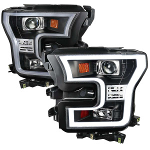 Spec-D Black Projector Headlights | SPE 2LHP-F15015JM-TM
