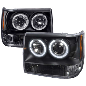 Spec-D Black Halo Projector Headlights | SPE 2LHP-GKEE93JM-TM