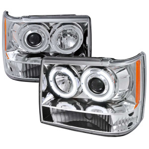 Spec-D Chrome Halo Projector Headlights | SPE 2LHP-GKEE93-TM