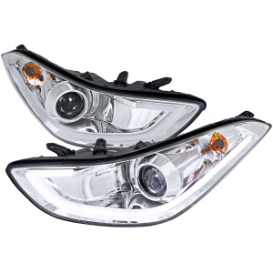 Spec-D Projector Headlights w/ Chrome Housing | SPE 2LHP-HTRA11-TM
