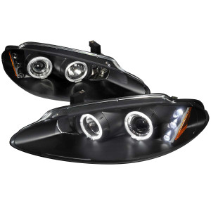 Spec-D Black Halo Projector Headlights | SPE 2LHP-ITRE98JM-TM