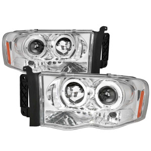 Spec-D Chrome Halo Projector Headlights | SPE 2LHP-RAM02-TM