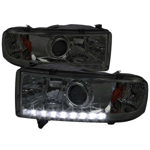 Spec-D Smoked Projector Headlight | SPE 2LHP-RAM94G-RS