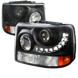 Spec-D Black Projector Headlight | SPE 2LHP-SIV991PCJM-RS