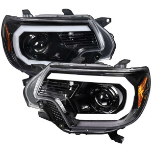 Spec-D Black Projector Headlights | SPE 2LHP-TAC12BK-TM