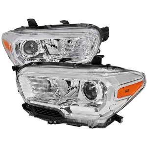 Spec-D Chrome Projector Headlight | SPE 2LHP-TAC16-GO