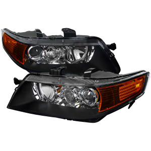 Spec-D Black Projector Headlights | SPE 2LHP-TSX04JM-RS