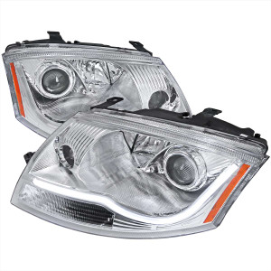 Spec-D Projector Headlight w/ Chrome Housing | SPE 2LHP-TT99-RS