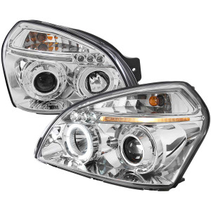 Spec-D Chrome Halo Projector Headlights | SPE 2LHP-TUC04-TM