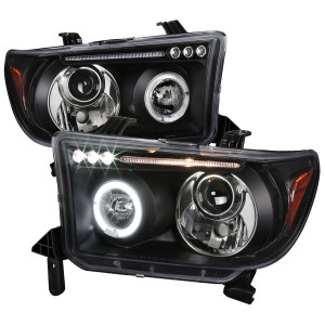 Spec-D Black Halo Projector Headlights | SPE 2LHP-TUN07JM-TM