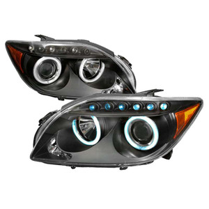 Spec-D Black Halo Projector Headlights | SPE 4LHP-TC05JM-KS