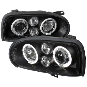 Spec-D Halo Projector Headlight w/ Black Housing | SPE LHP-GLF92JM-TM