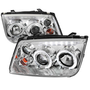 Spec-D Projector Headlight w/ Chrome Housing | SPE LHP-JET99-RS