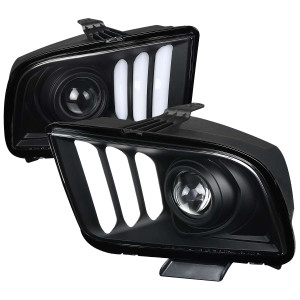 Spec-D Projector Headlights w/ Black Housing | SPE LHP-MST05JM-G2-TM