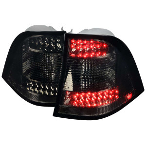 Spec-D Smoked LED Tail Lights w/ Chrome Housing | SPE LT-BW16398GLED-TM