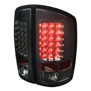 Spec-D Smoked LED Tail Lights | SPE LT-RAM07GLED-TM