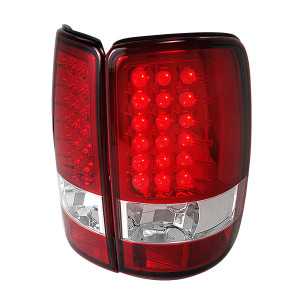 Spec-D Red LED Tail Lights | SPE LT-DEN00RLED-TM
